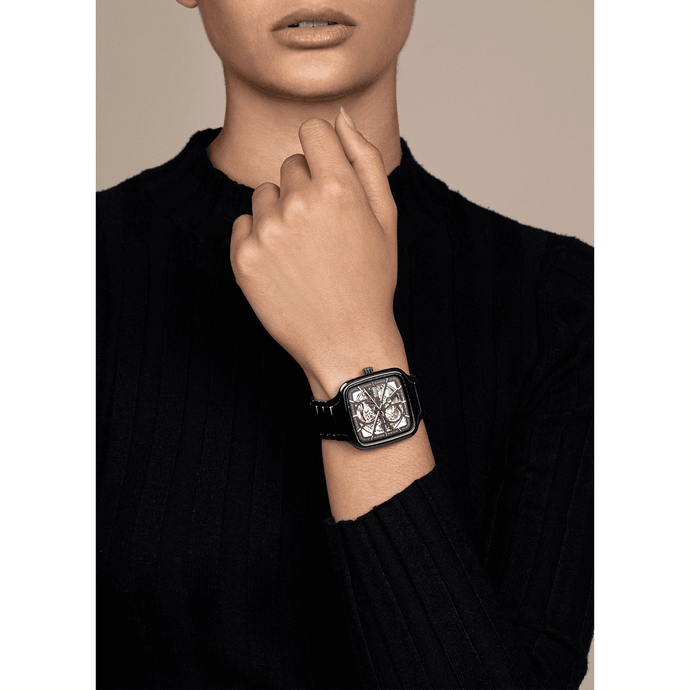 True Square Open Heart Automatik Uhr True Square Open Heart Automatik Uhr