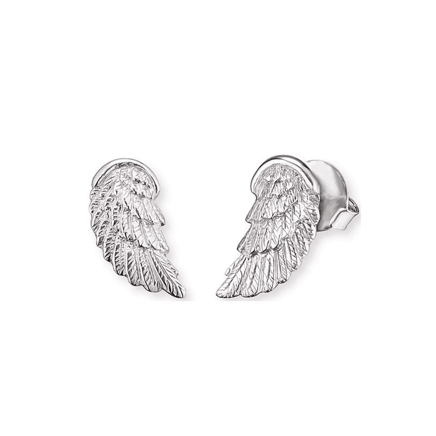 Ohrringe 925er Silber Herzflügel Ohrringe 925er Silber Herzflügel