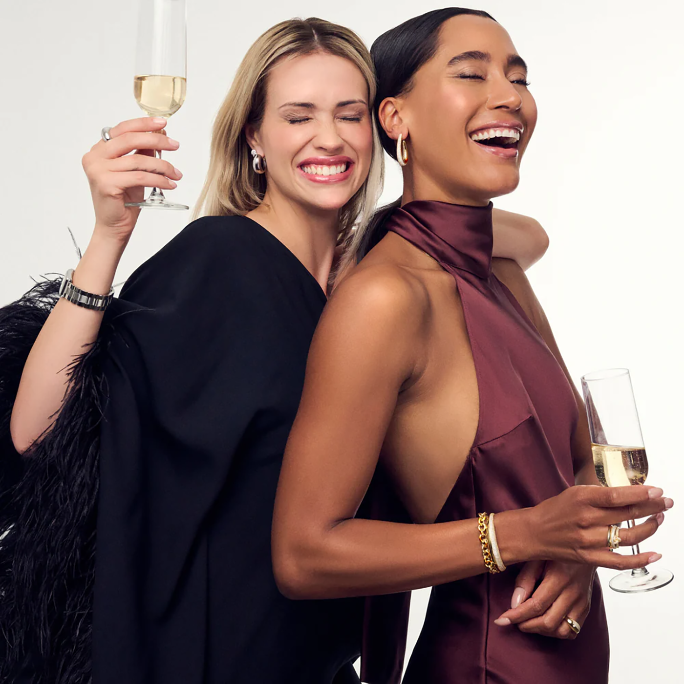 Ohrringe Zirkonia 925er Silber gelb vergoldet Goccia