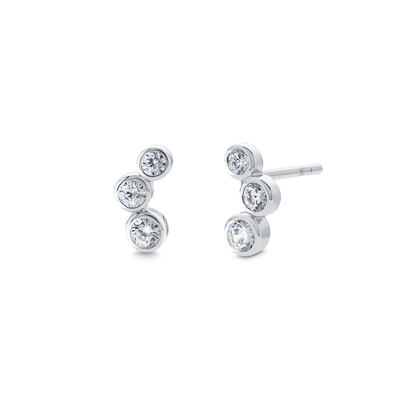 Ohrringe Zirkonia 925er Silber  Ohrringe Zirkonia 925er Silber
