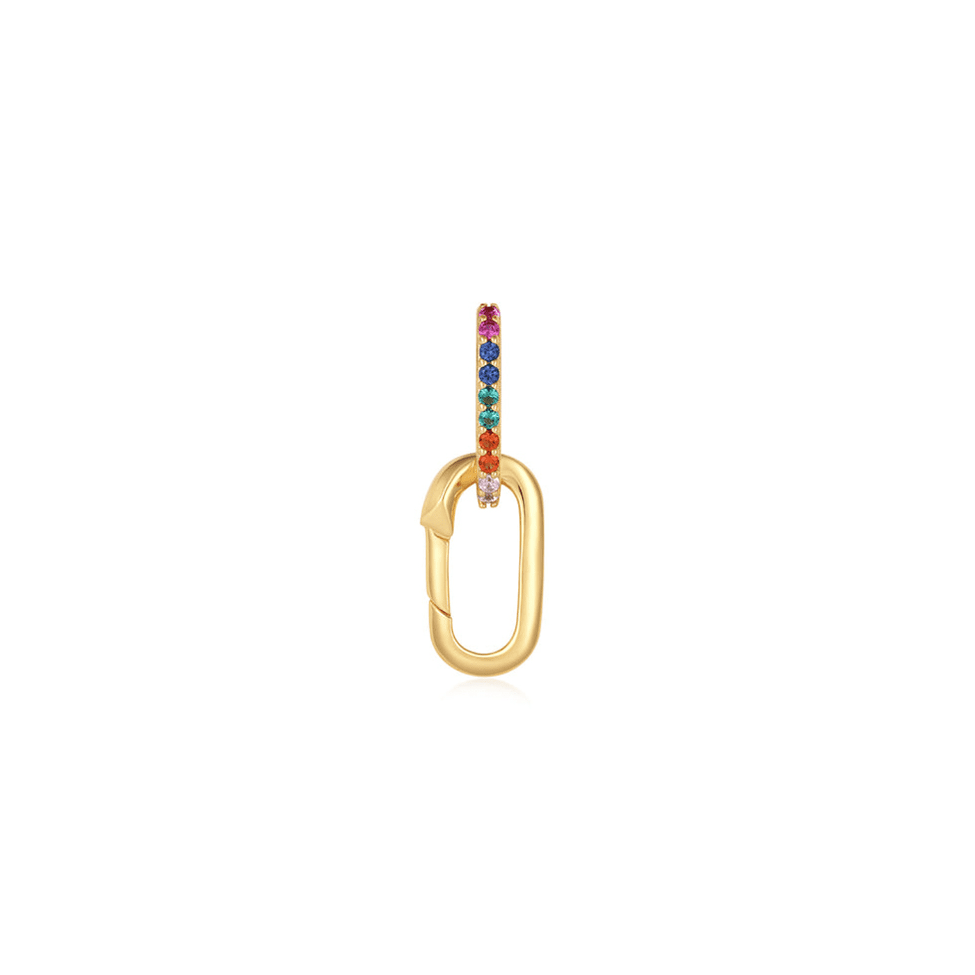 Charm Connector 925er Silber gelb vergoldet Rising Sun Charm Connector 925er Silber gelb vergoldet Rising Sun