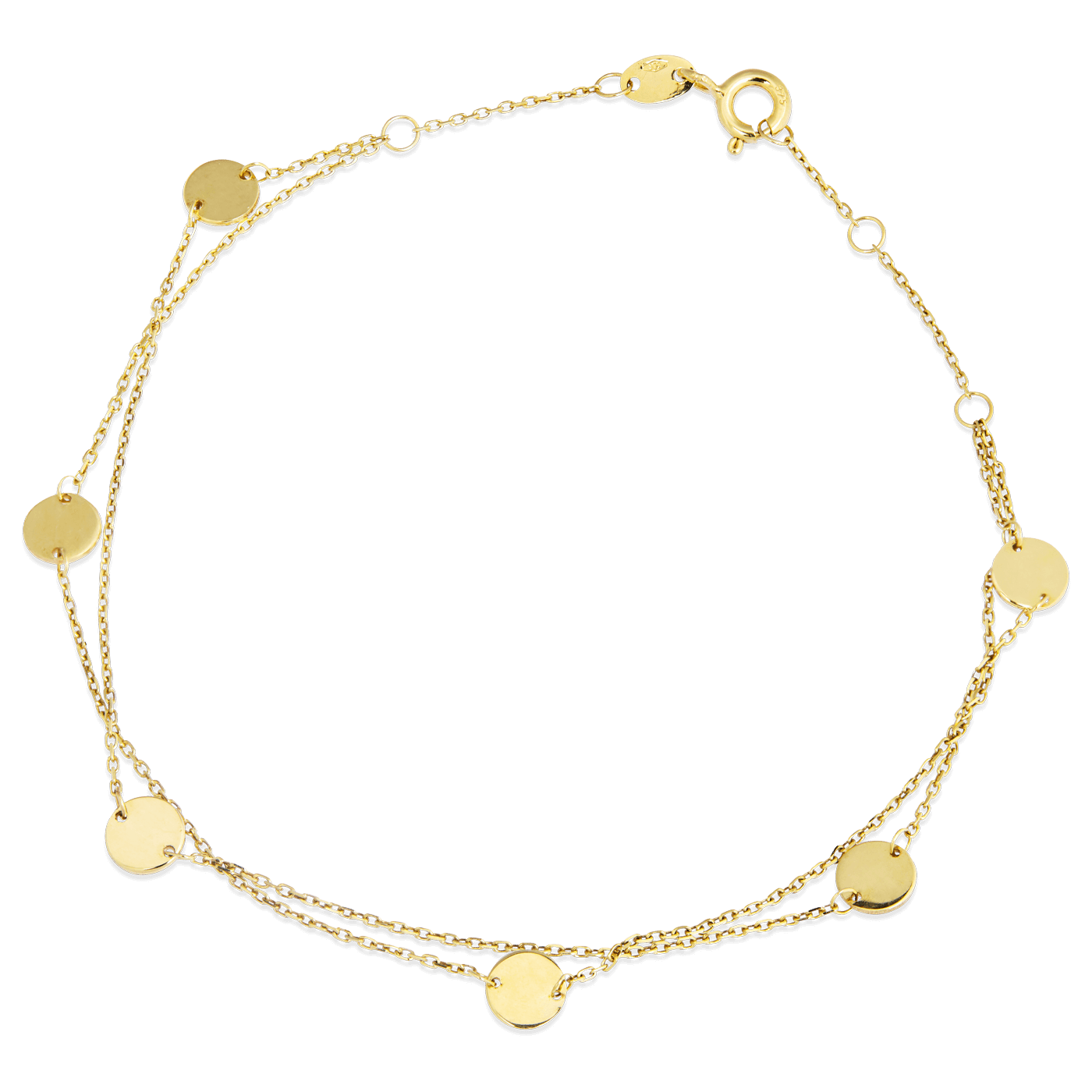 Armband 375er Gelbgold Treppenhaus Armband 375er Gelbgold Treppenhaus