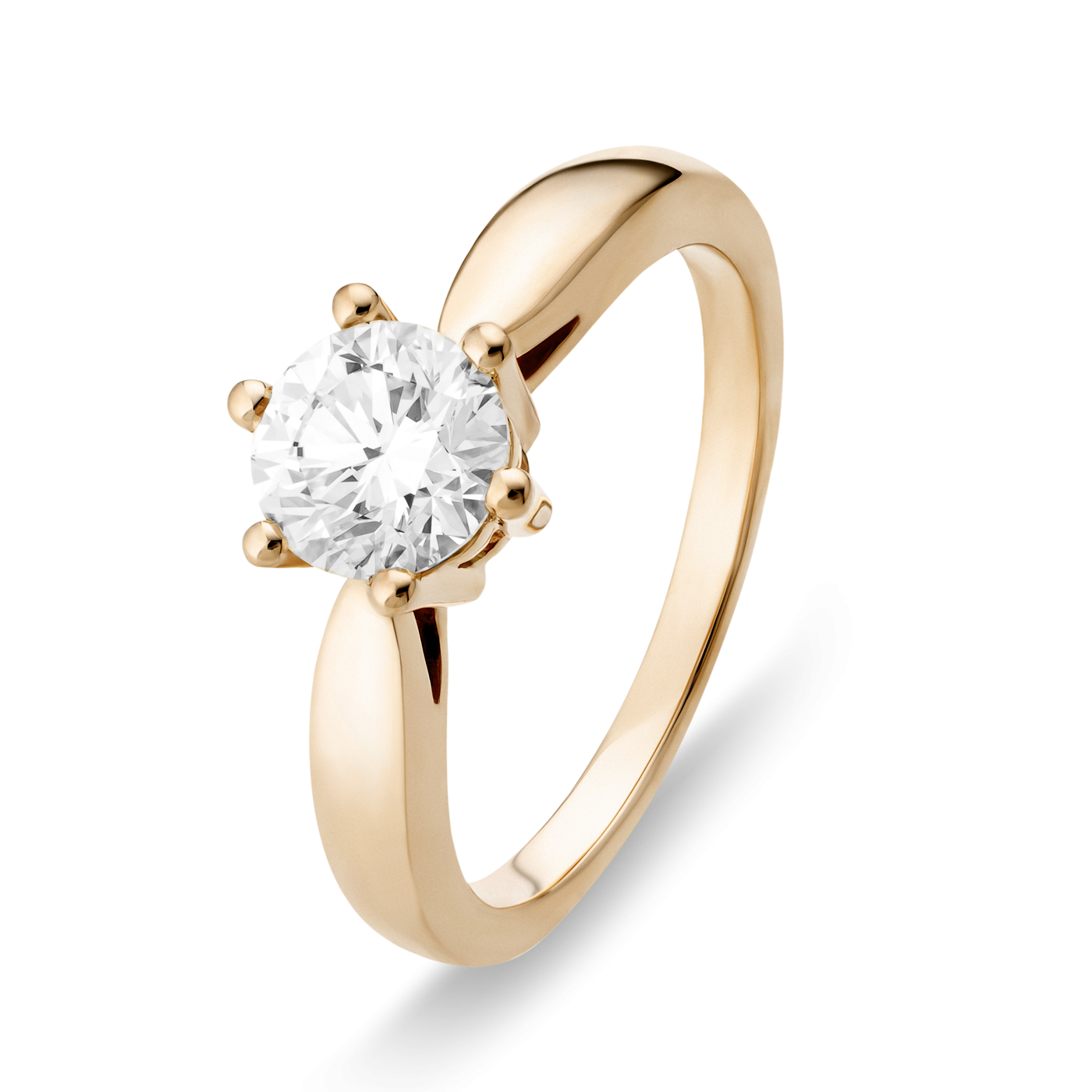 Ring Diamant ca. 1,00 ct. 585er Gelbgold Select Solitär Ring Diamant ca. 1,00 ct. 585er Gelbgold Select Solitär