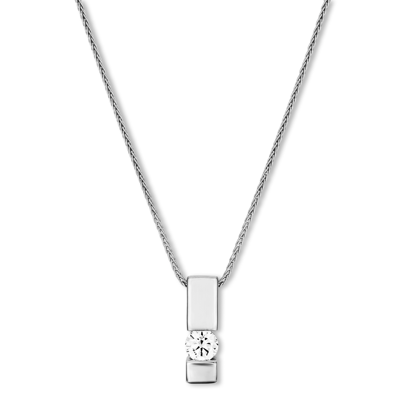 Kette Diamant ca. 0,20 ct. 585er Weißgold In Love Solitär Kette Diamant ca. 0,20 ct. 585er Weißgold In Love Solitär