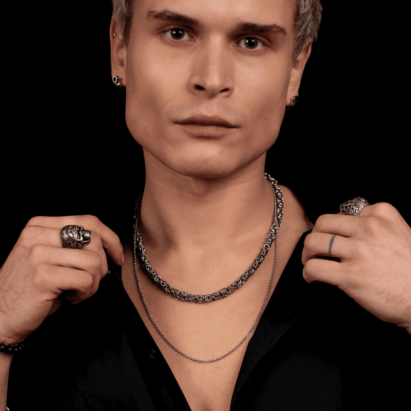 Kette Edelstahl Larry