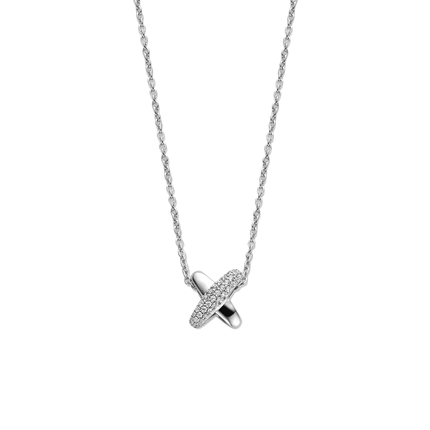 Kette Zirkonia 925er Silber  Kette Zirkonia 925er Silber