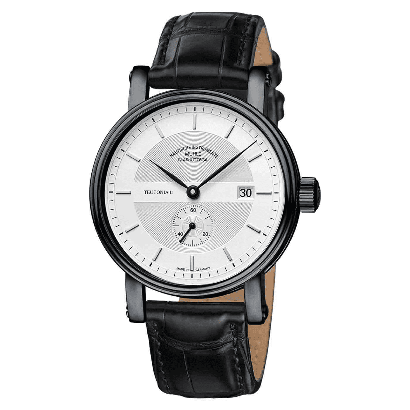 Teutonia II kleine Sekunde Midnight Automatik Uhr Teutonia II kleine Sekunde Midnight Automatik Uhr