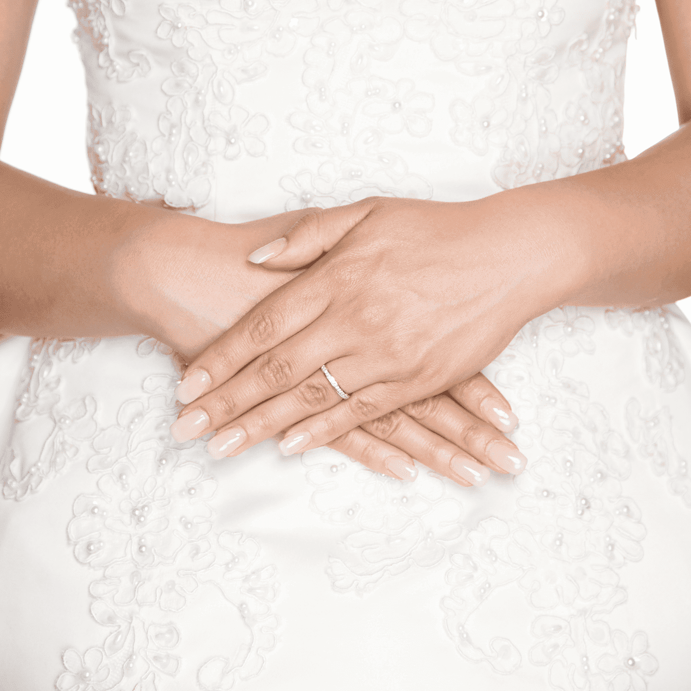 Trauring zus. ca. 0,45 ct. 585er Weißgold Siena Trauring zus. ca. 0,45 ct. 585er Weißgold Siena