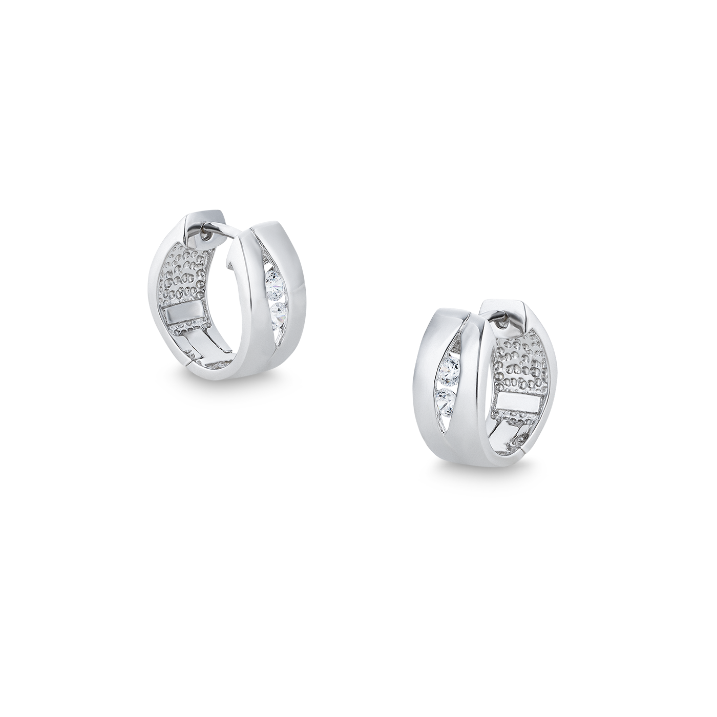 Creolen Zirkonia 925er Silber Creolen Zirkonia 925er Silber