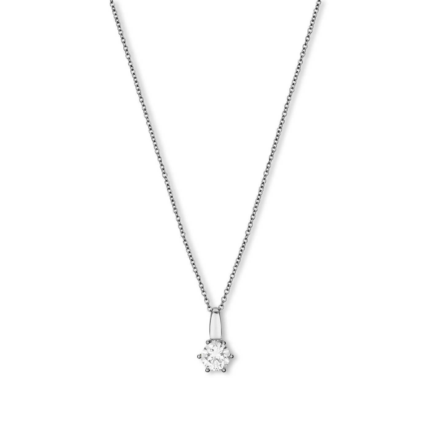 Kette Diamant ca. 0,50 ct. 585er Weißgold Select Solitär Kette Diamant ca. 0,50 ct. 585er Weißgold Select Solitär