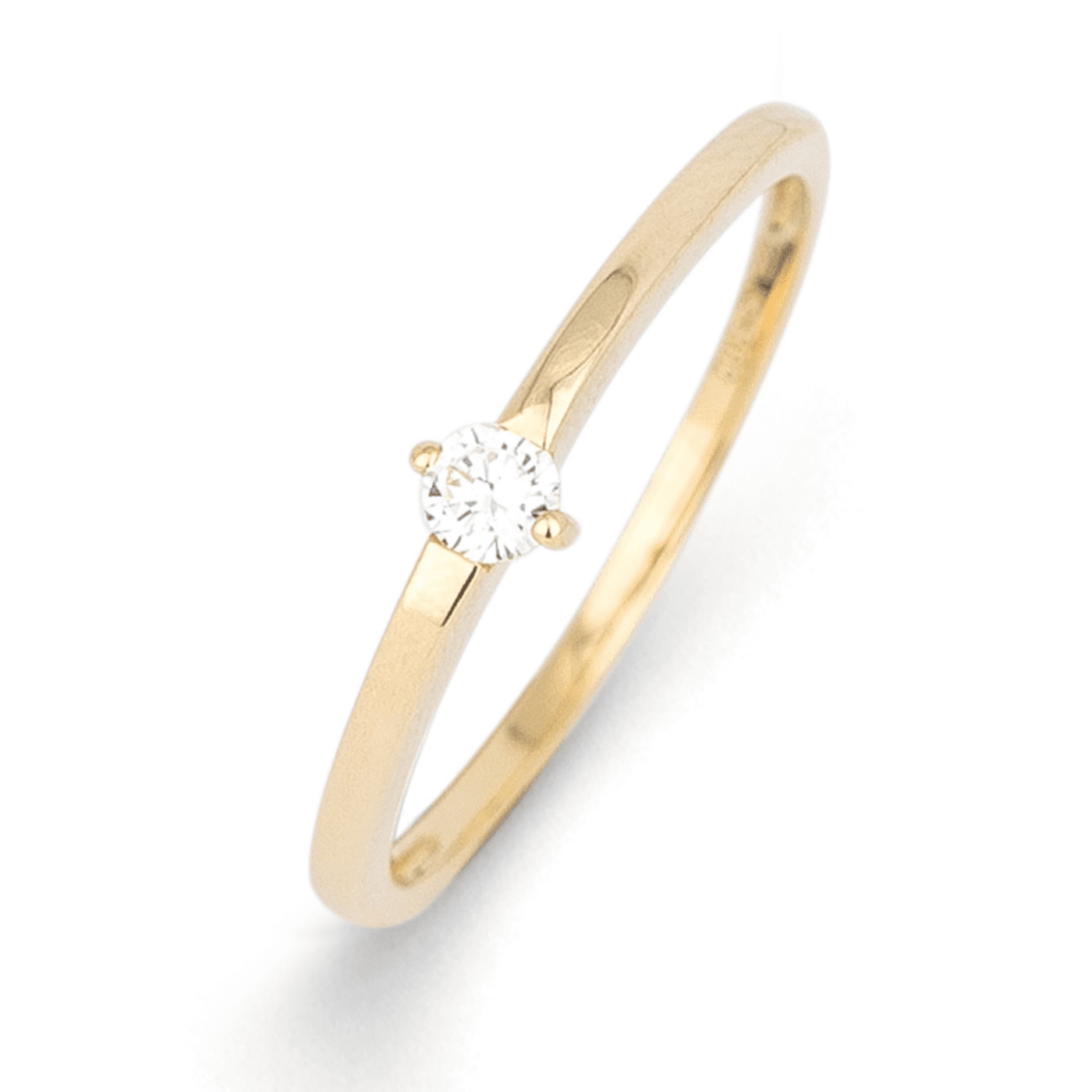 Ring Zirkonia 333er Gelbgold  Ring Zirkonia 333er Gelbgold