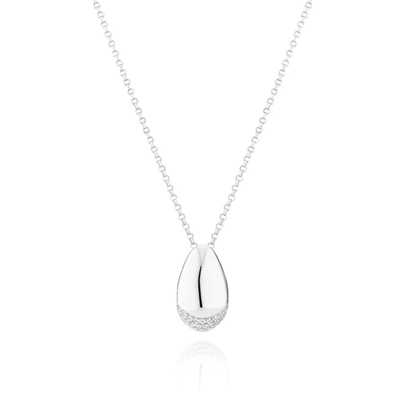 Zirkoniakette 925er Silber Goccia Zirkoniakette 925er Silber Goccia