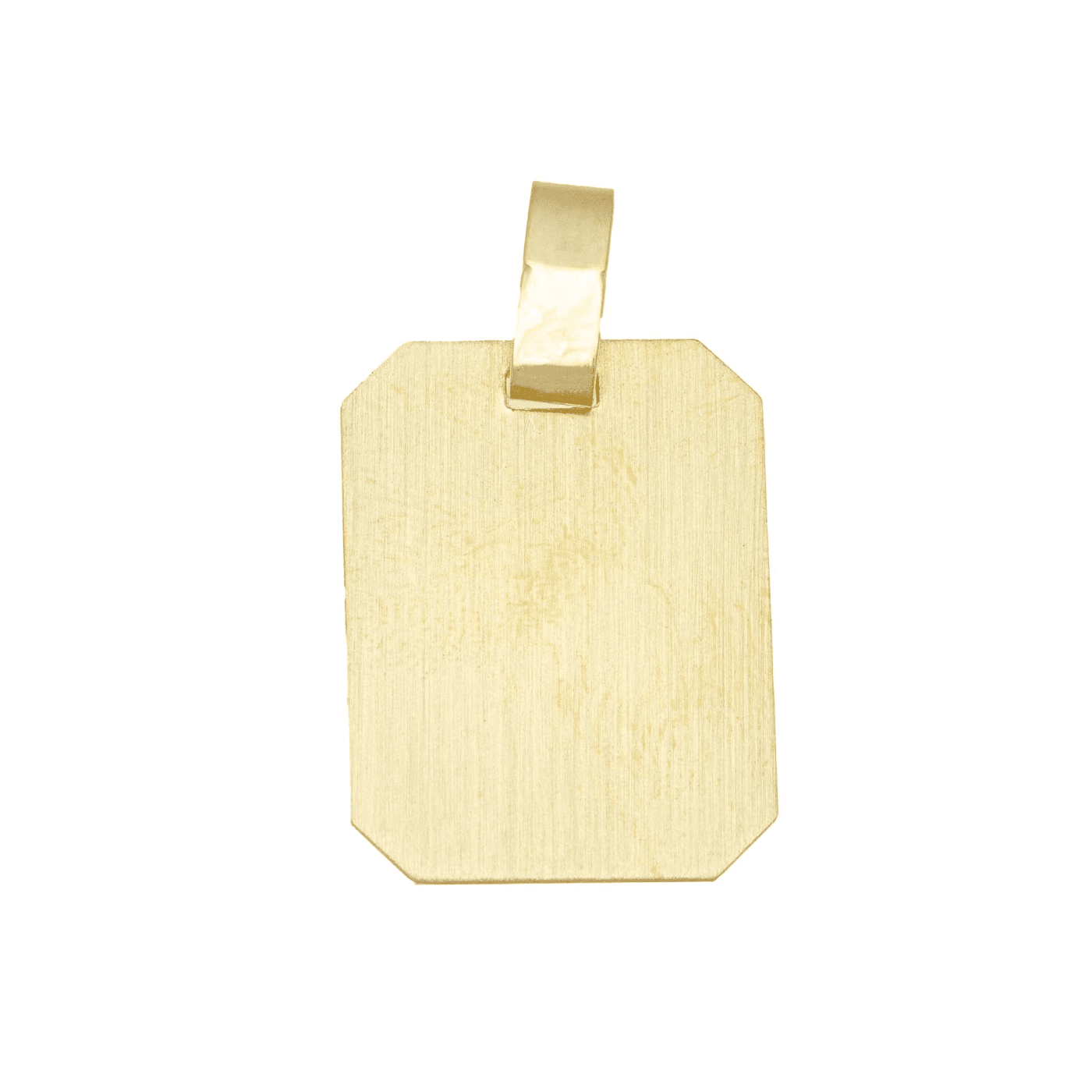 Gravurplatte 333er Gelbgold Gravurplatte 333er Gelbgold