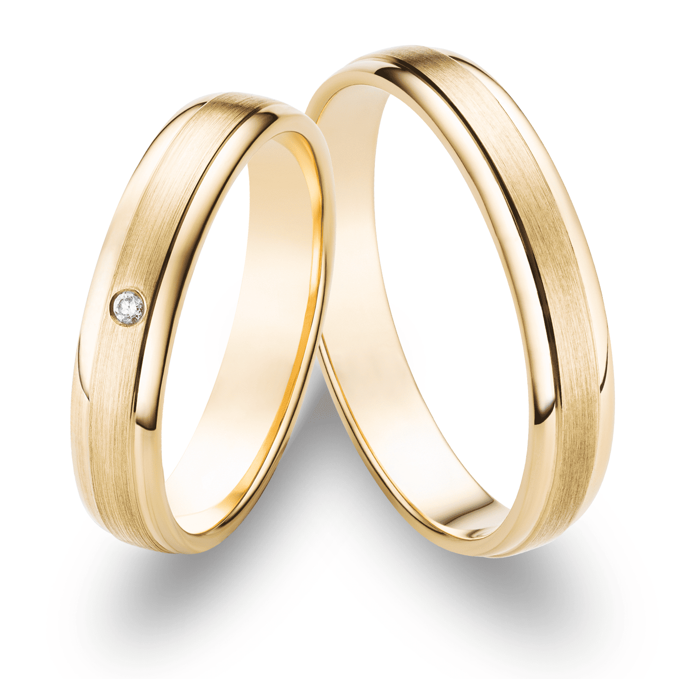 Trauring ca. 0,01 ct. 585er Gelbgold Dubai Trauring ca. 0,01 ct. 585er Gelbgold Dubai