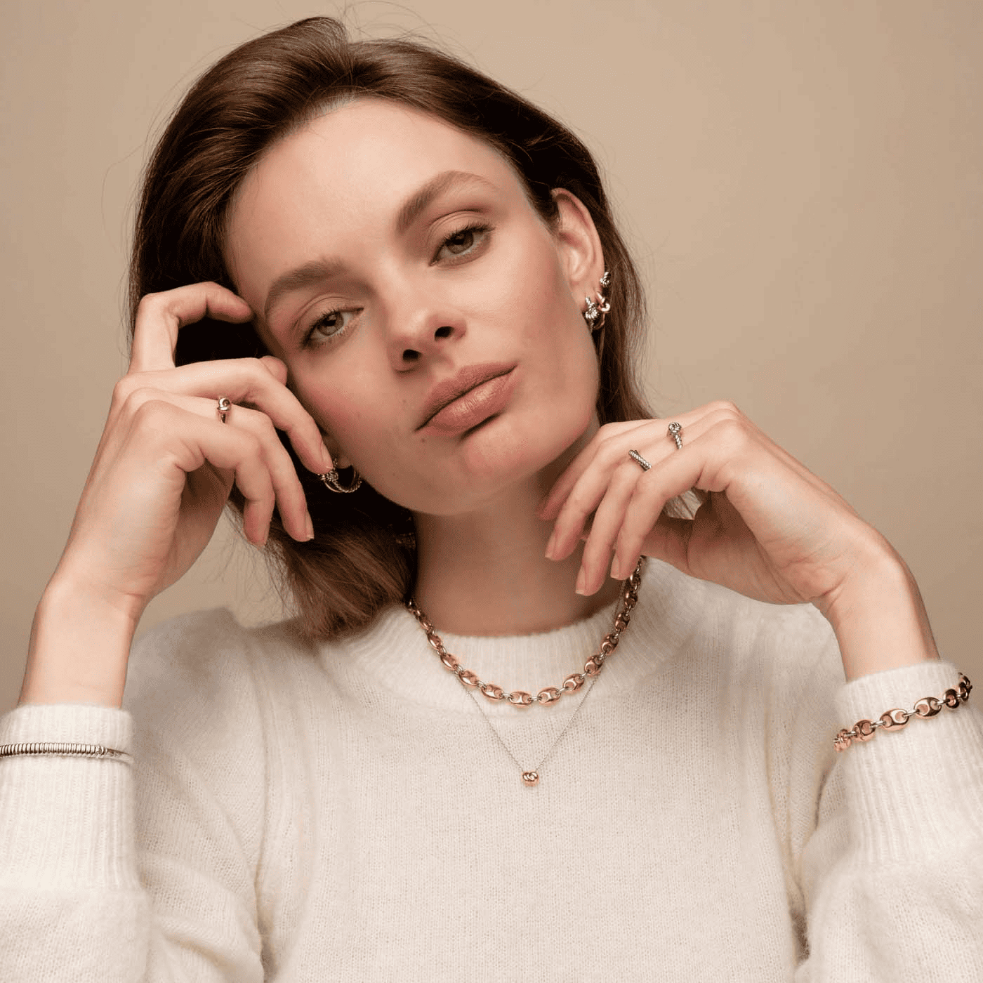 Kette 925er Bicolor Kette 925er Bicolor