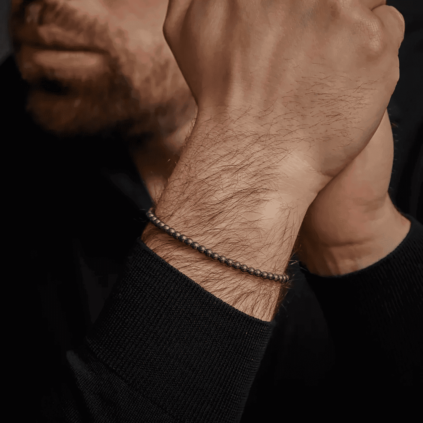 Armband Edelstahl Grey Silver Shine Armband Edelstahl Grey Silver Shine