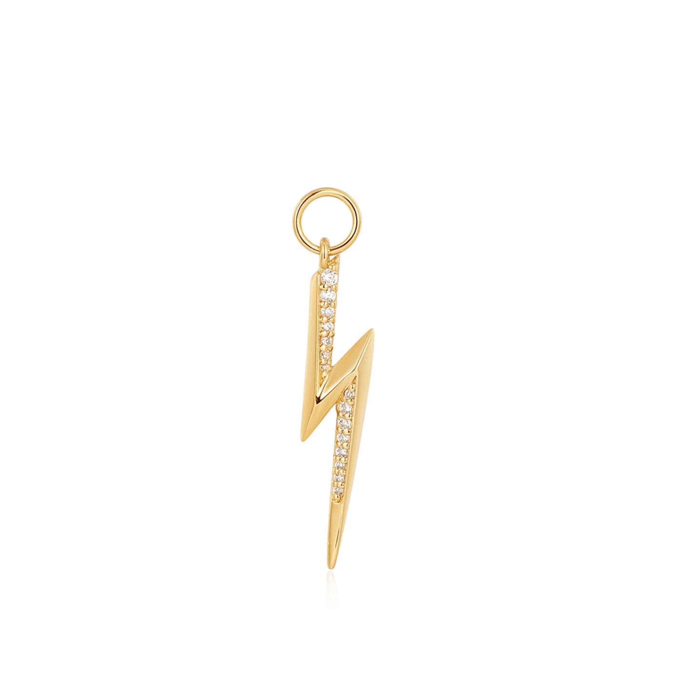 Charm für Ohrringe 925er Silber gelb vergoldet Rising Sun Charm für Ohrringe 925er Silber gelb vergoldet Rising Sun