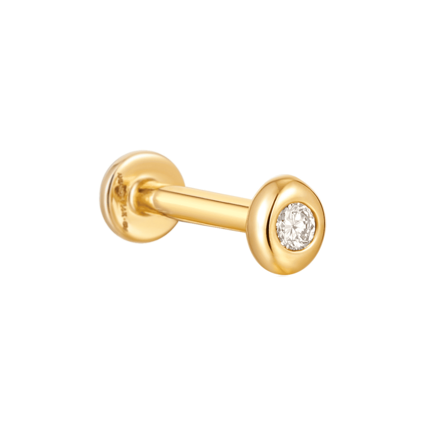 Diamant Einzelohrring 585er gelbgold 104-Gold Collektion Diamant Einzelohrring 585er gelbgold 104-Gold Collektion