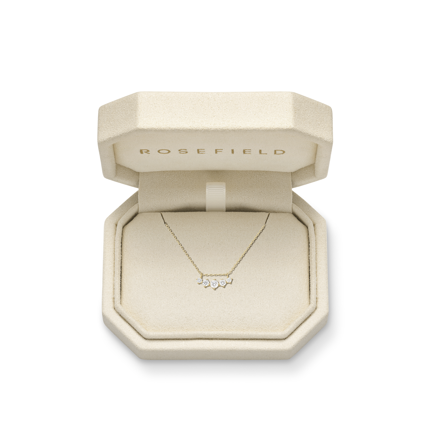 Kette syn. Diamant zus. 0,236ct. 585er Gelbgold Solara