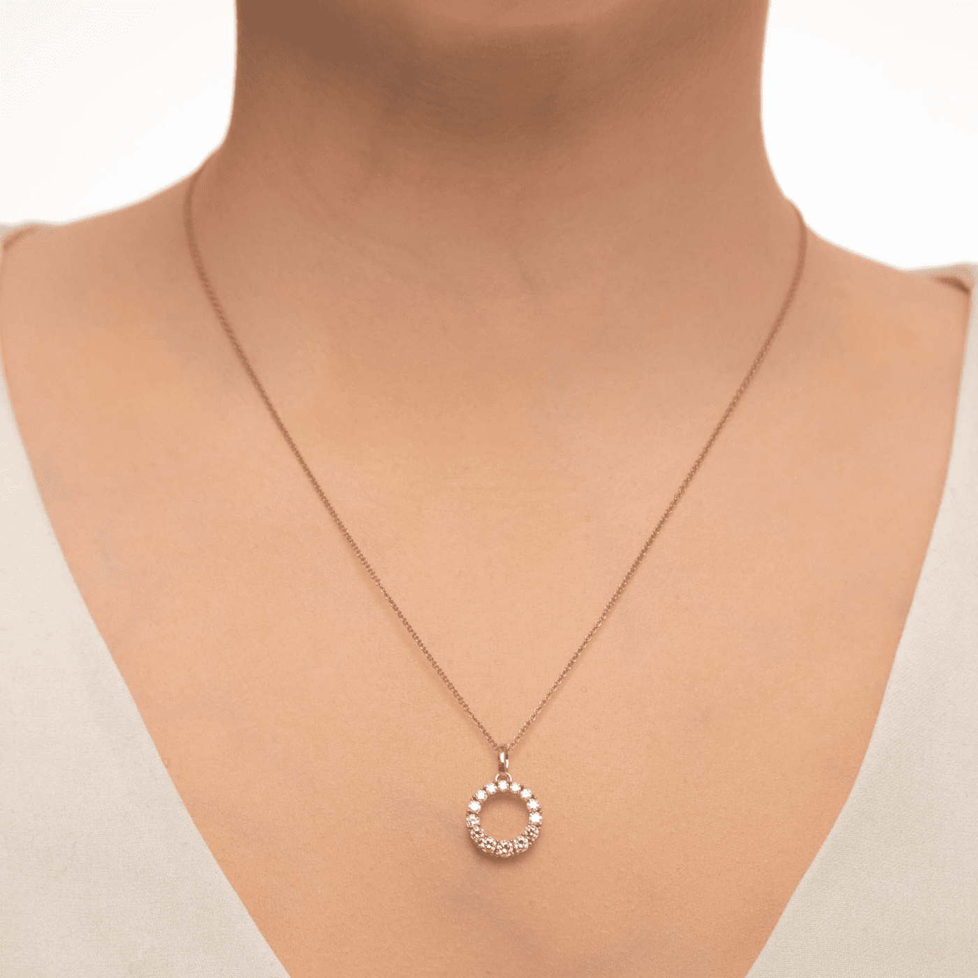 Kette Zirkonia 333er Gelbgold  Kette Zirkonia 333er Gelbgold