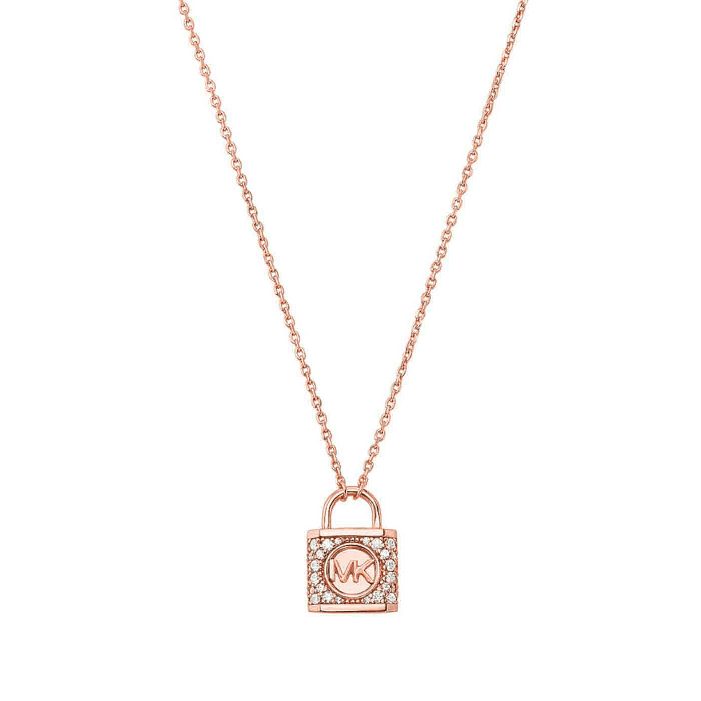 Kette Zirkonia 925er Silber rosé vergoldet Premium Kette Zirkonia 925er Silber rosé vergoldet Premium
