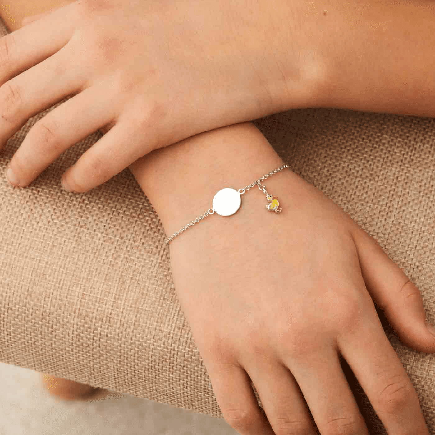 Armband 925er Silber Ente Flatterhaft Armband 925er Silber Ente Flatterhaft