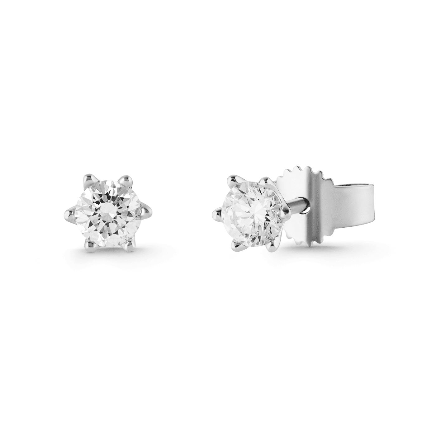 Ohrringe Diamant zus. ca. 0,50 ct. 585er Weißgold In Love Solitär Ohrringe Diamant zus. ca. 0,50 ct. 585er Weißgold In Love Solitär