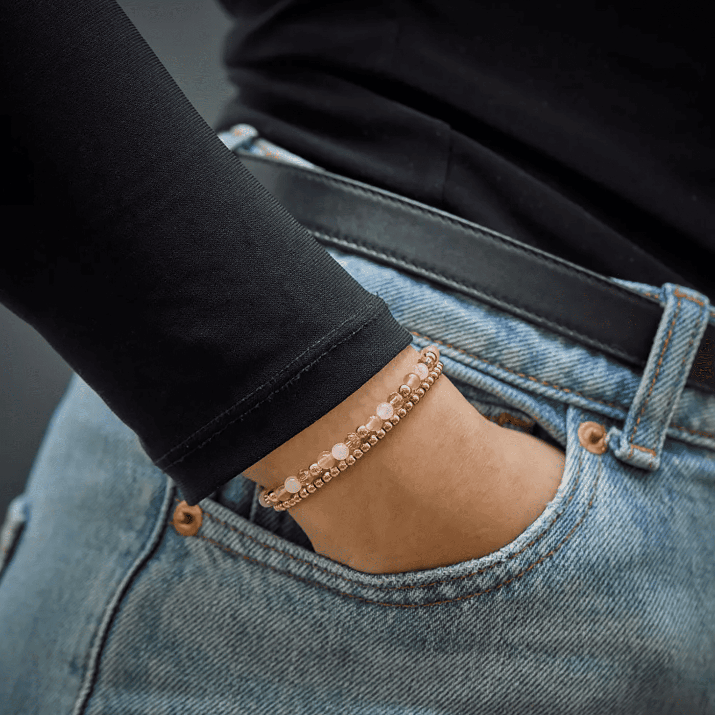 Armband Edelstahl gelb vergoldet Roses and Cherry Glam Rocks Armband Edelstahl gelb vergoldet Roses and Cherry Glam Rocks