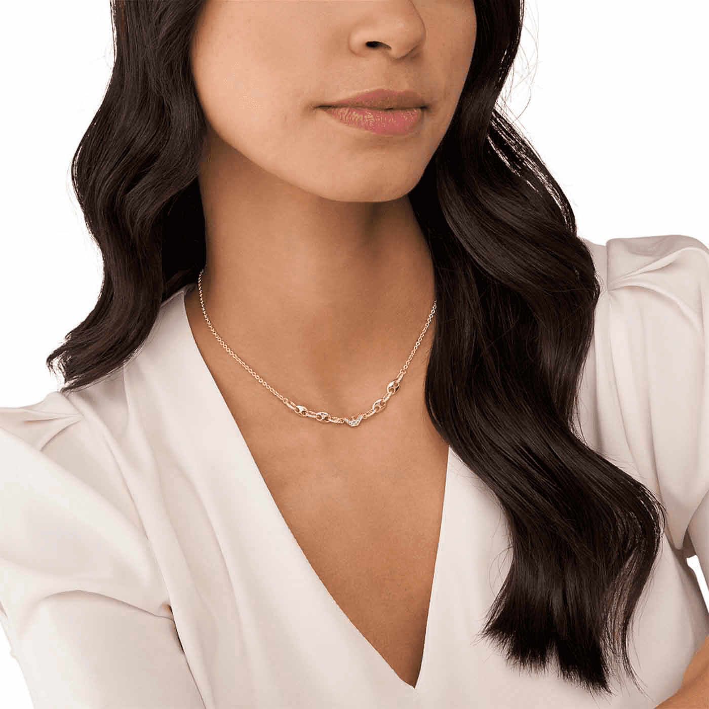 Edelstahlkette gelb vergoldet Edelstahlkette gelb vergoldet