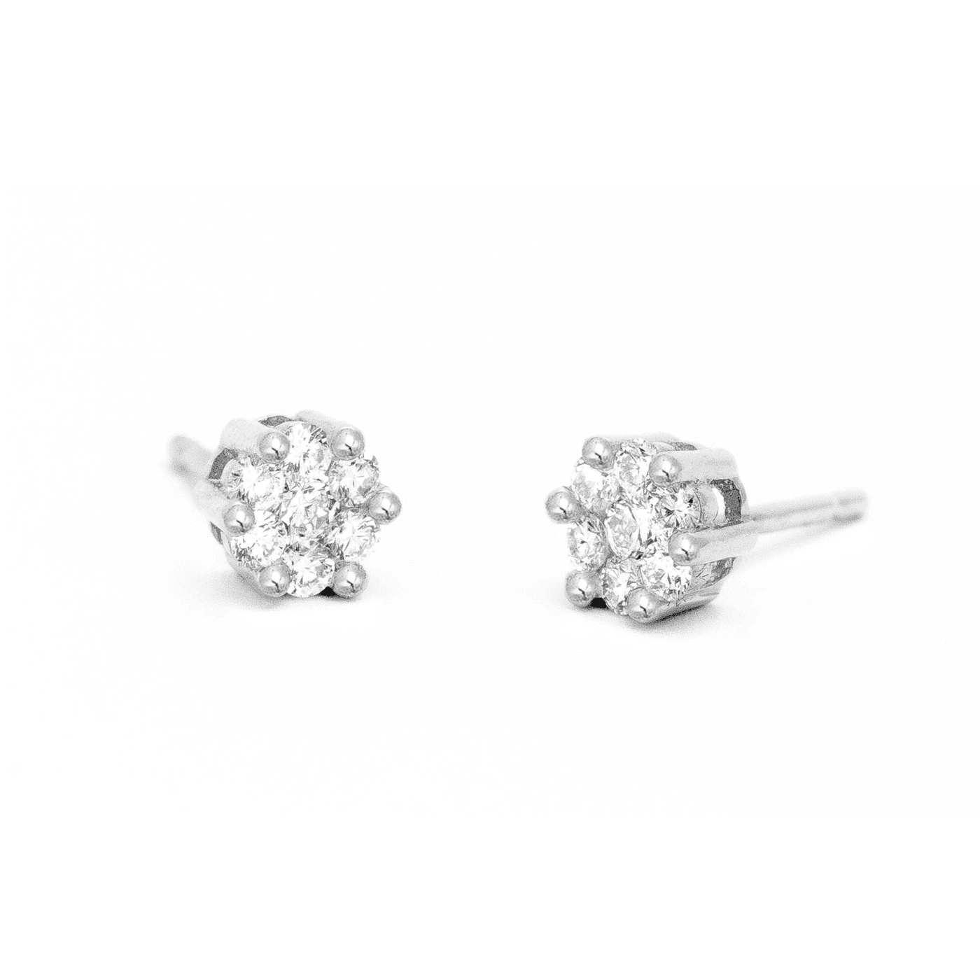 Ohrringe Diamant zus. ca. 0,30 ct. 585er Weißgold Dahlia Ohrringe Diamant zus. ca. 0,30 ct. 585er Weißgold Dahlia