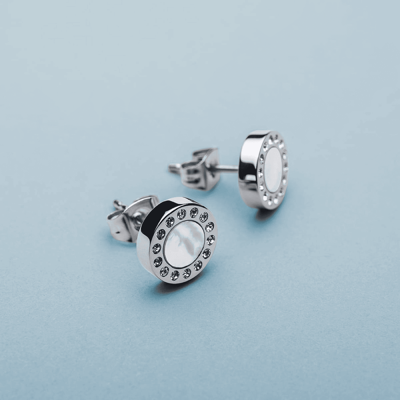 Ohrringe Zirkonia Edelstahl Arctic Symphony Ohrringe Zirkonia Edelstahl Arctic Symphony