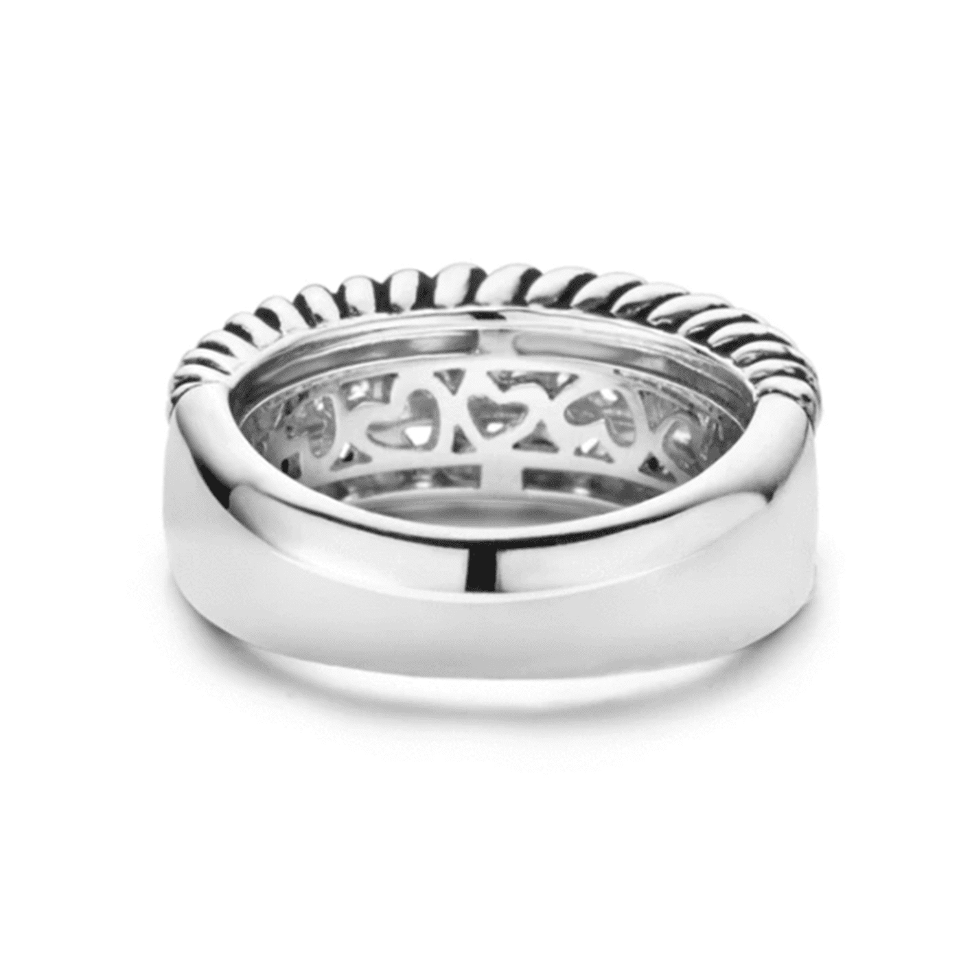 Ring Zirkonia 925er Silber Golden Glow Ring Zirkonia 925er Silber Golden Glow
