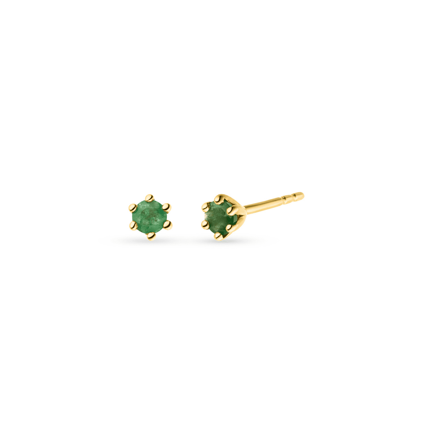 Edelsteinohrringe 333er Gelbgold Edelsteinohrringe 333er Gelbgold