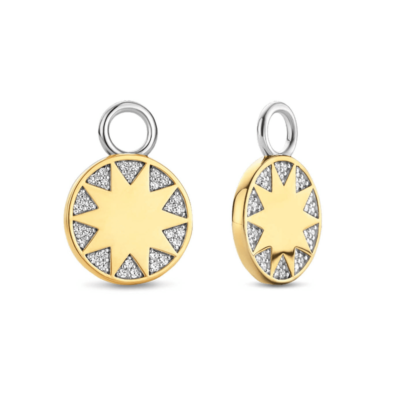 Charms für Ohrringe 925er Silber Be Gratefull Charms für Ohrringe 925er Silber Be Gratefull