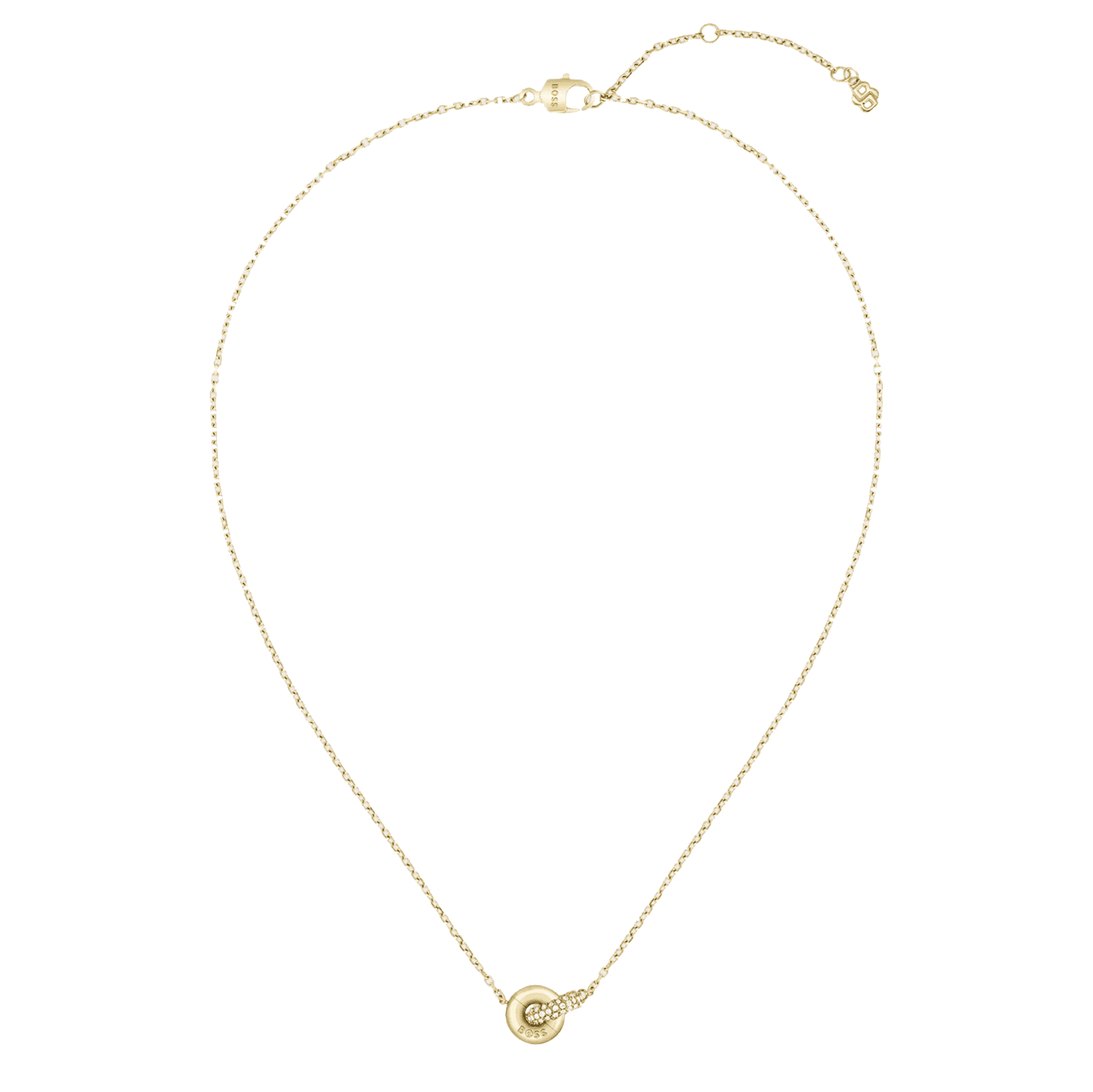 Kette Edelstahl gelb vergoldet Live Precious Kette Edelstahl gelb vergoldet Live Precious