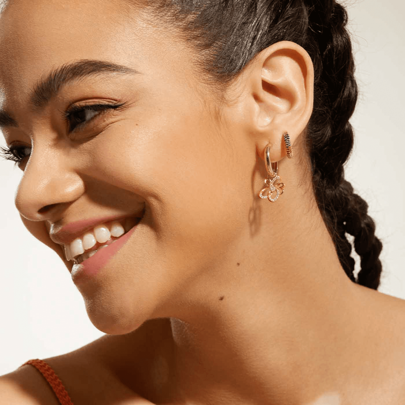 Ohrringe Zirkonia 925er Silber gelb vergoldet Rising Sun Ohrringe Zirkonia 925er Silber gelb vergoldet Rising Sun