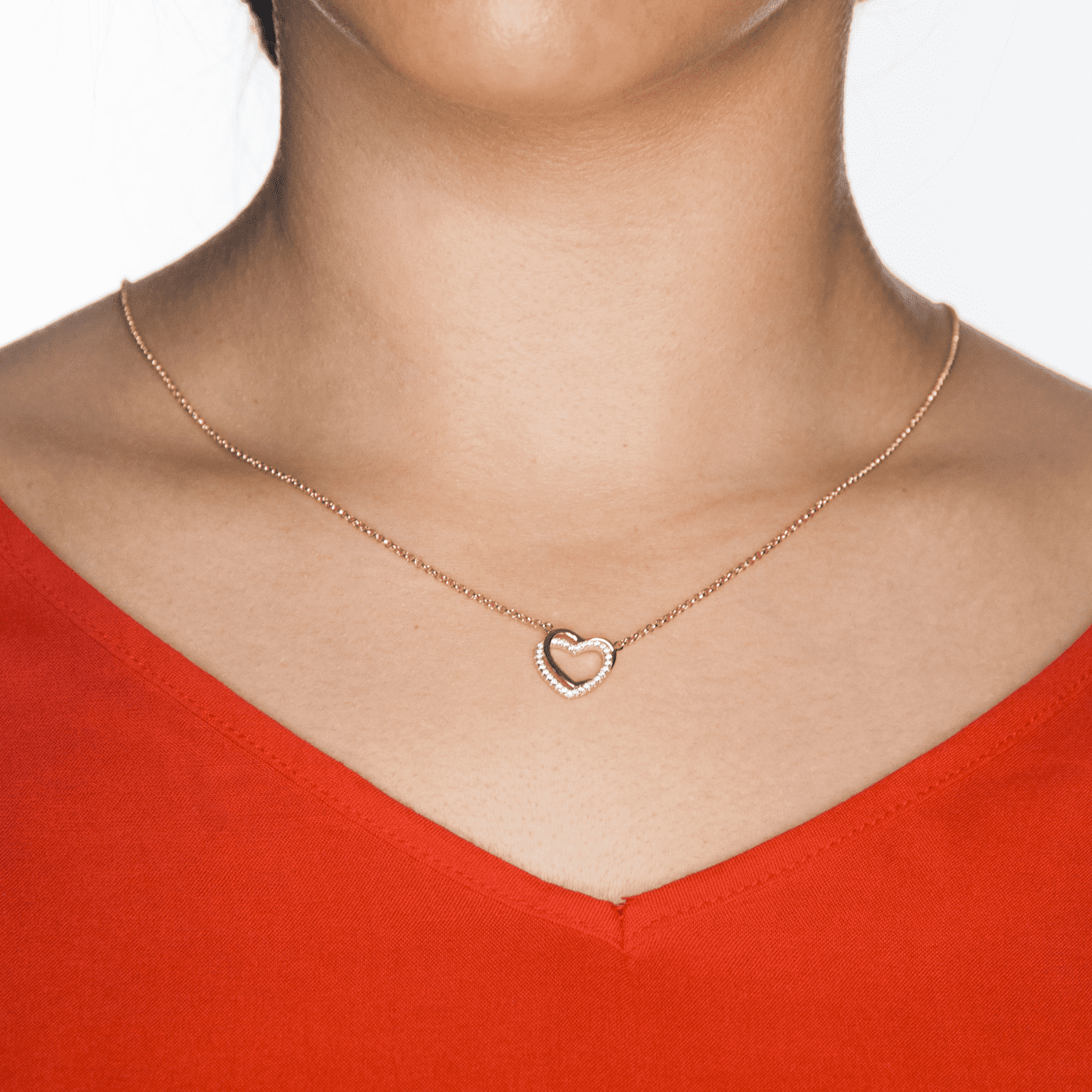 Kette Zirkonia 925er bicolor