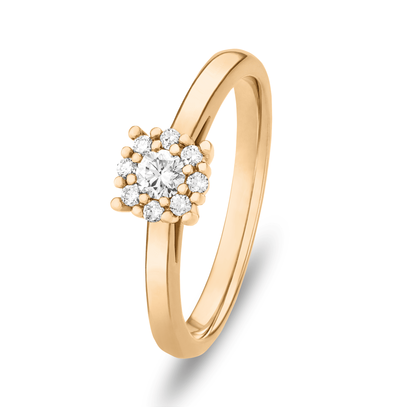 Ring Diamant zus. ca. 0,20 ct. 585er Gelbgold MONATSSPECIAL Ring Diamant zus. ca. 0,20 ct. 585er Gelbgold MONATSSPECIAL