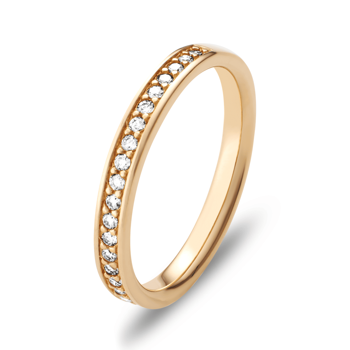 Trauring zus. ca. 0,20 ct. 585er Gelbgold Athen Trauring zus. ca. 0,20 ct. 585er Gelbgold Athen