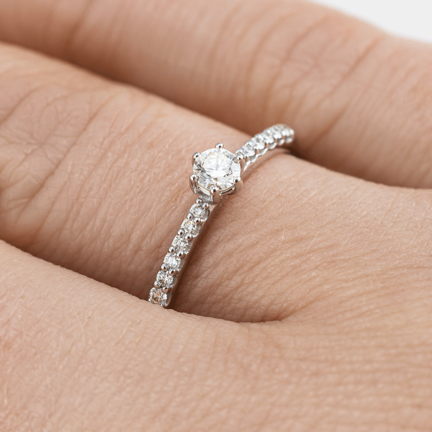 Ring Diamant zus. ca. 0,25 ct. 585er Weißgold Ariane Ring Diamant zus. ca. 0,25 ct. 585er Weißgold Ariane