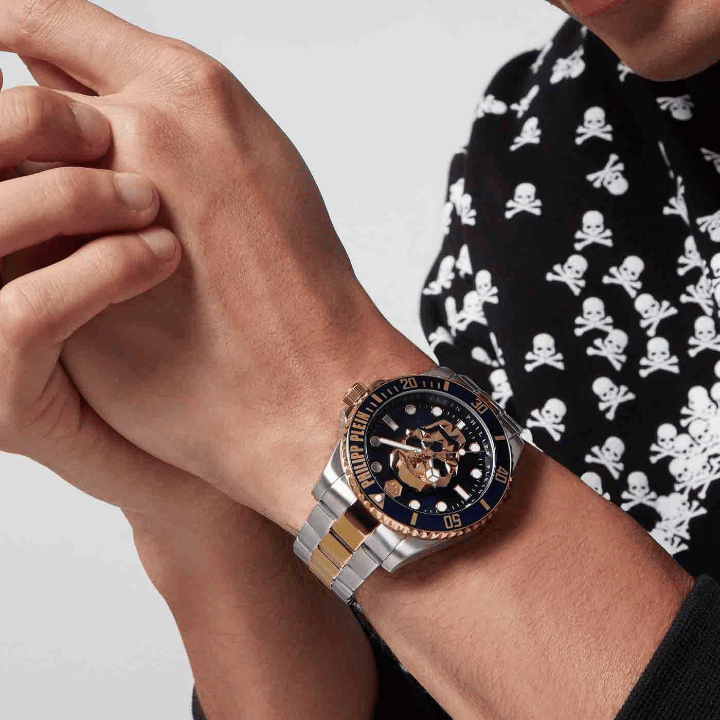 THE $KULL DIVER Quarz Uhr THE $KULL DIVER Quarz Uhr