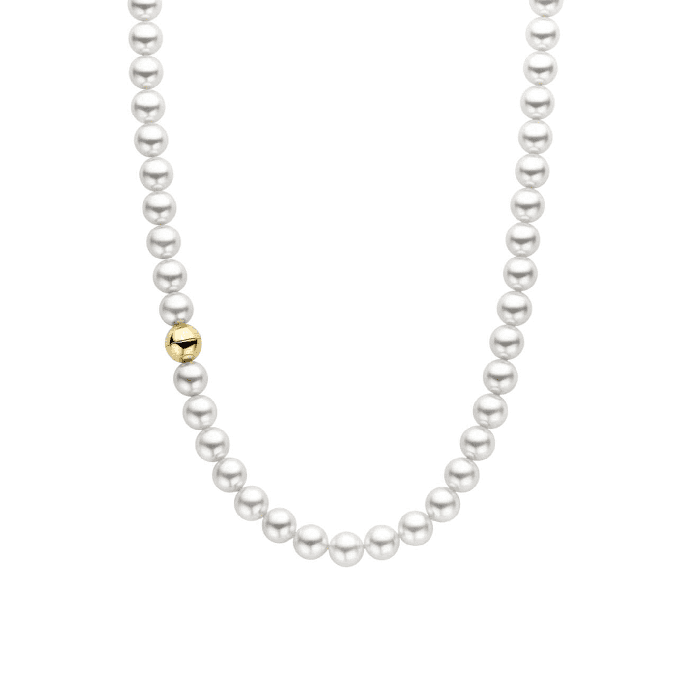 Kette Perlmutt 925er Silber bicolor Kette Perlmutt 925er Silber bicolor