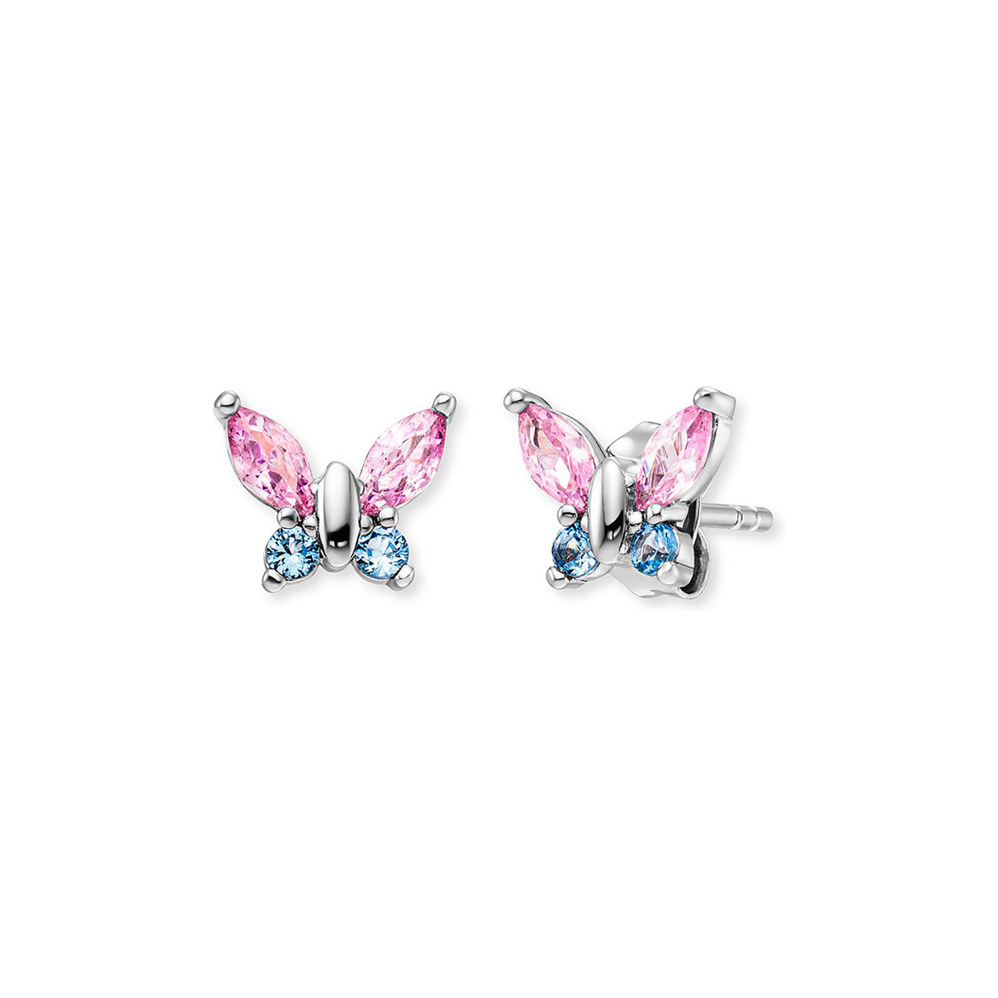 Ohrringe Zirkonia Stahl Schmetterling Ohrringe Zirkonia Stahl Schmetterling