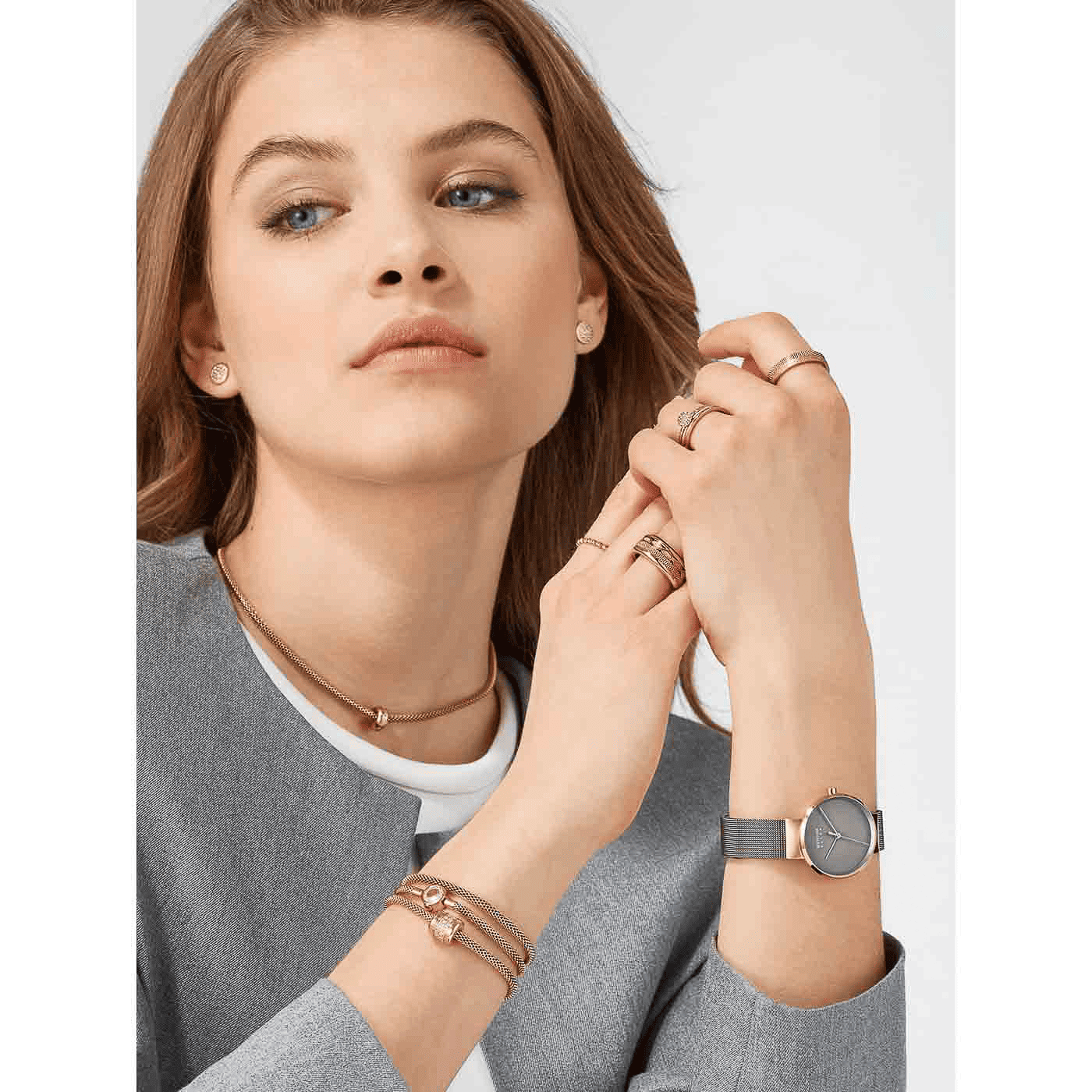 Charm Edelstahl rosé vergoldet Arctic Symphony Charm Edelstahl rosé vergoldet Arctic Symphony