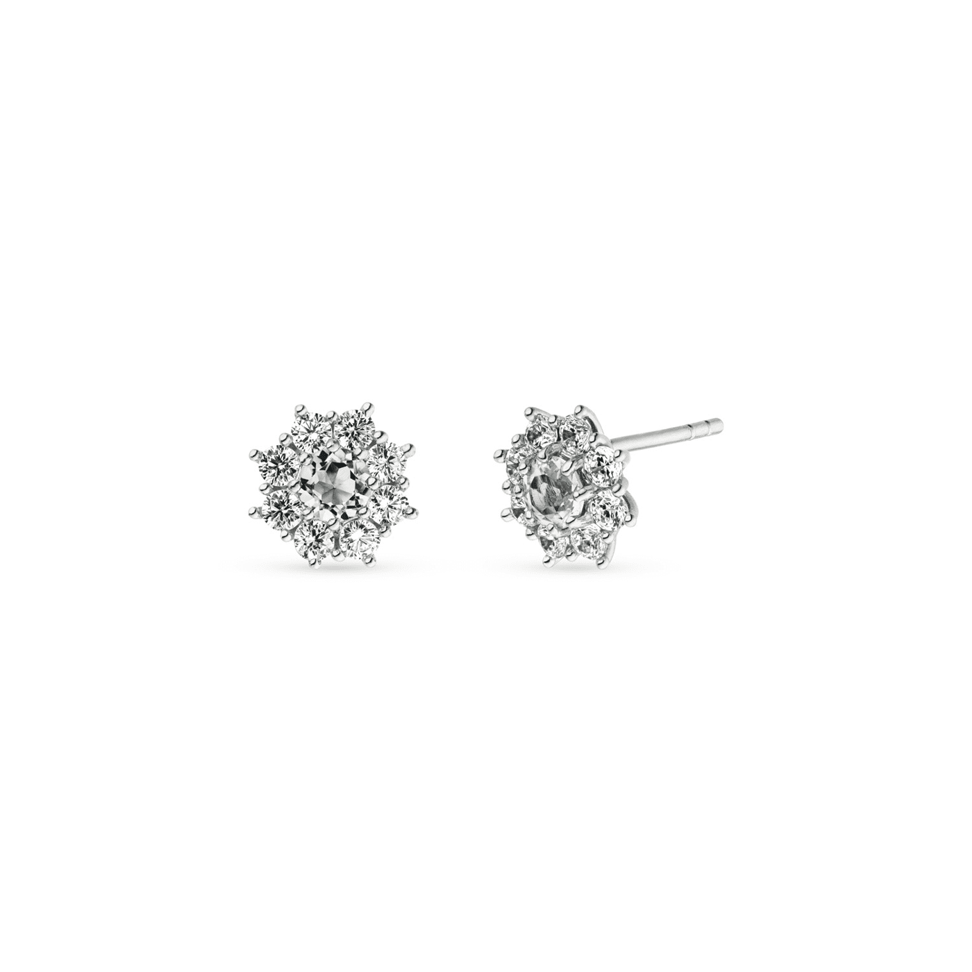 Ohrringe Zirkonia 925er Silber  Ohrringe Zirkonia 925er Silber