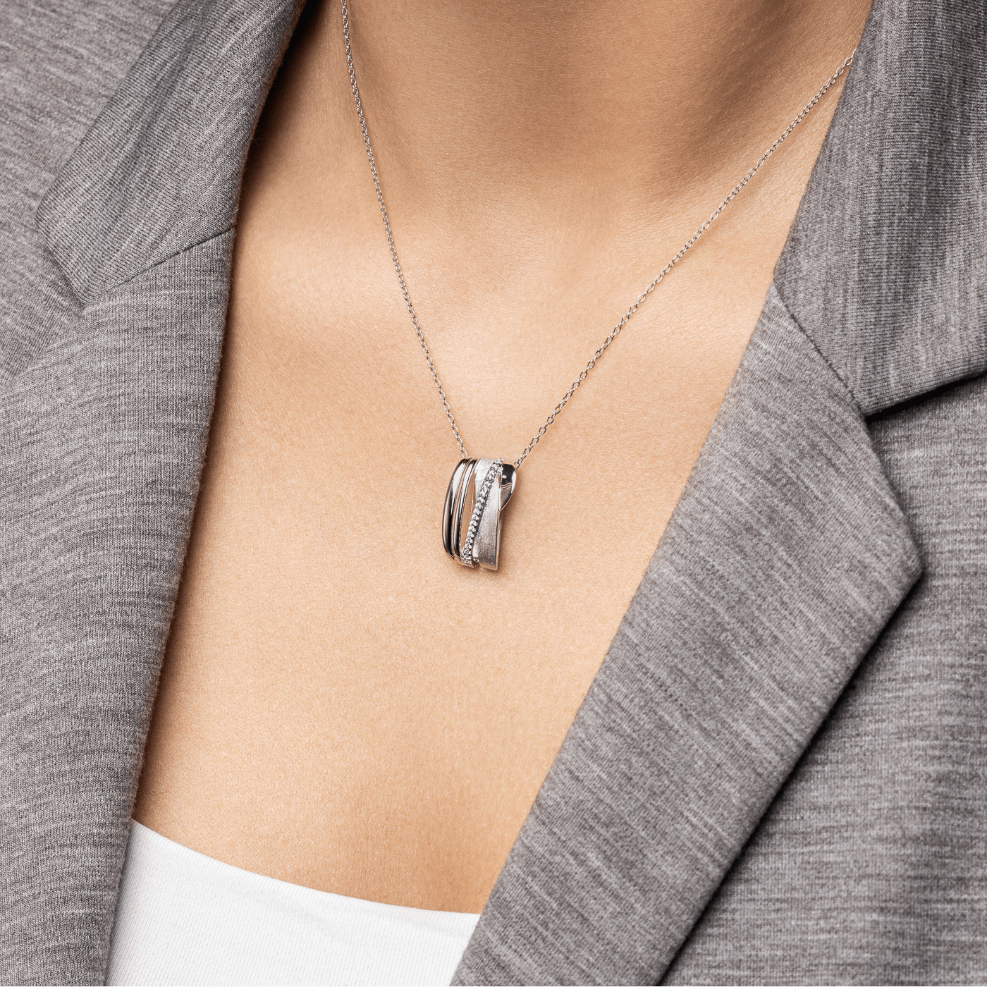 Kette Zirkonia 925er Silber Kette Zirkonia 925er Silber