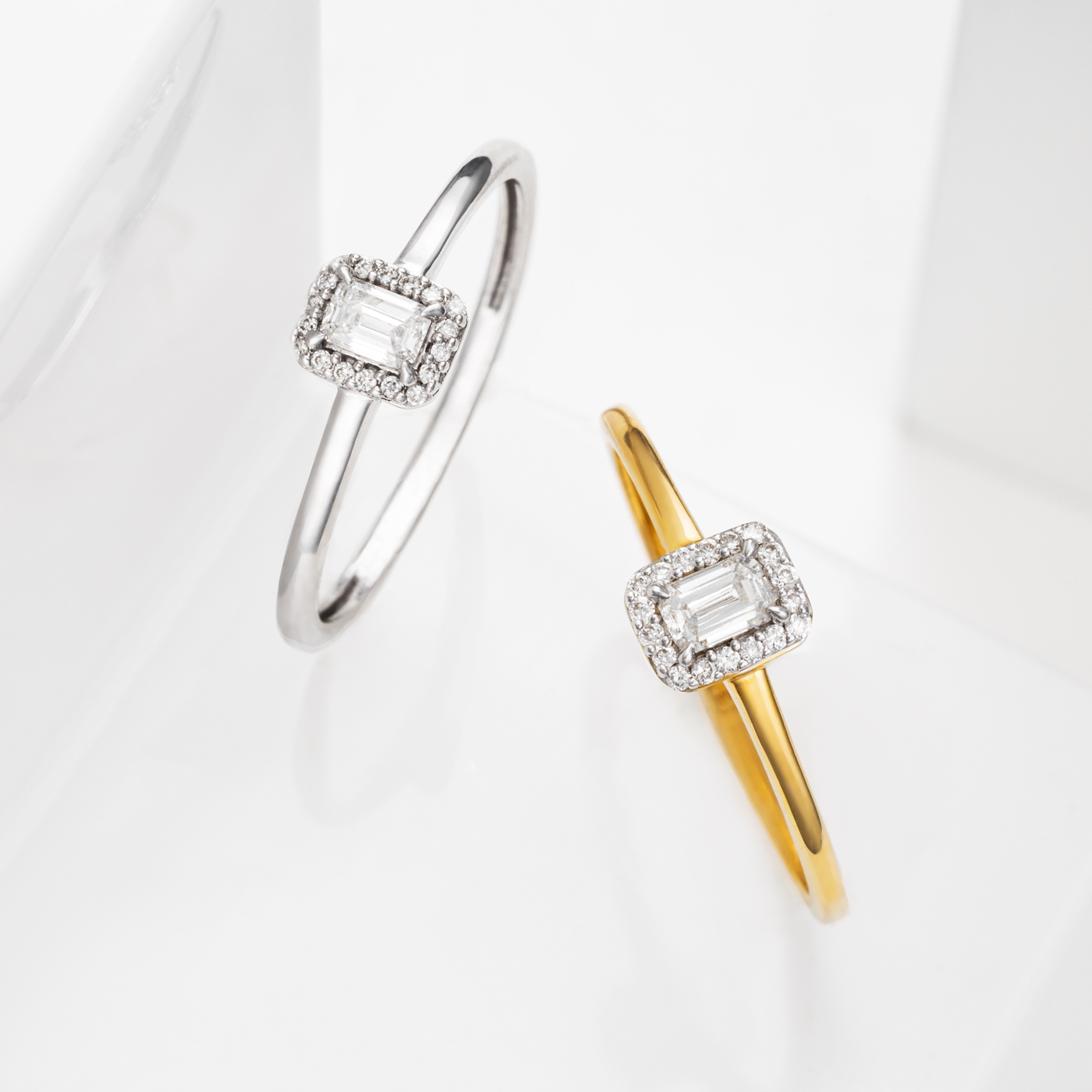Ring Diamant zus. ca. 0,15 ct. 585er Weißgold Bella Ring Diamant zus. ca. 0,15 ct. 585er Weißgold Bella