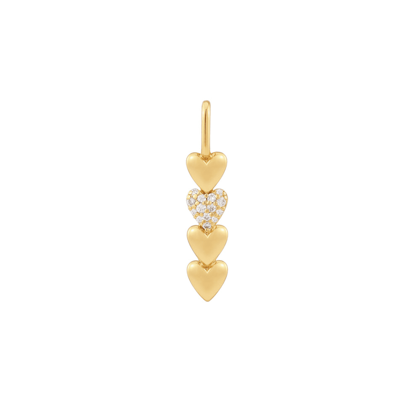 Charm für Ketten und Armbänder 925er Silber gelb vergoldet Rising Sun Charm für Ketten und Armbänder 925er Silber gelb vergoldet Rising Sun