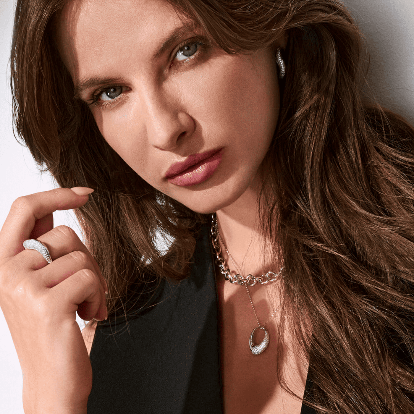 Kette Zirkonia 925er Silber Glorenza Kette Zirkonia 925er Silber Glorenza