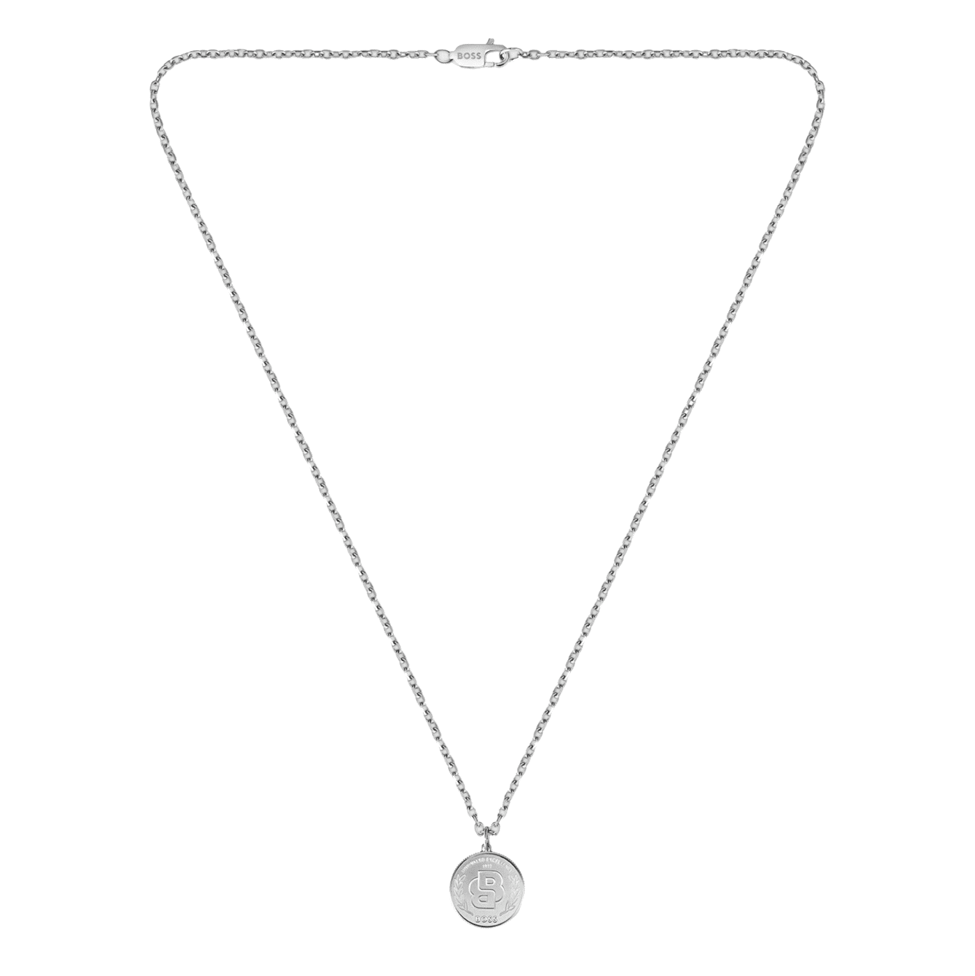 Kette Edelstahl Double B Coin